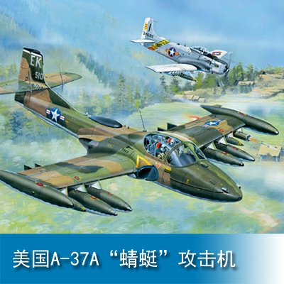 Trumpeter US A-37A Dragonfly Light Ground-Attack Aircraft 1:48 Fighter 02888