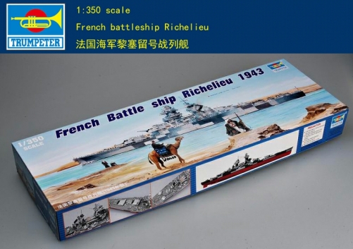 Trumpeter French battleship Richelieu 1:350 Battleship 05311