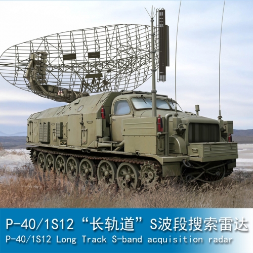 Trumpeter P-40/1S12 Long Track S-band acquisition radar 1:35 Military Transporter 09569