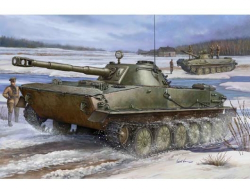 Trumpeter Russian PT-76 Light Amphibious Tank 1:35 Tank 00380