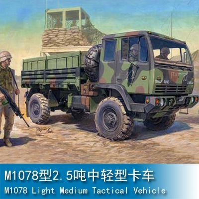 Trumpeter M1078 Light Medium Tactical Vehicle (LMTV) Standard Cargo Truck 1:35 Military Transporter 01004