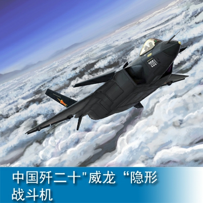 Trumpeter Chinese J-20 Mighty Dragon 1:144 Fighter 03923