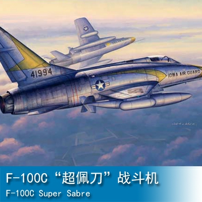 Trumpeter F-100C Super Sabre 1:48 Fighter 02838