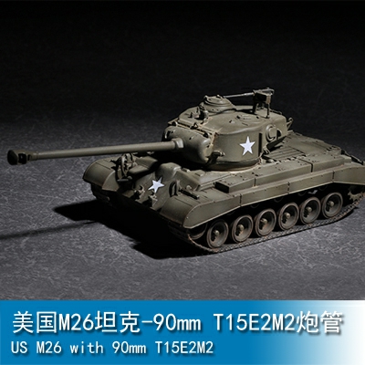 Trumpeter US M26 with 90mm T15E2M2 1:72 Tank 07170