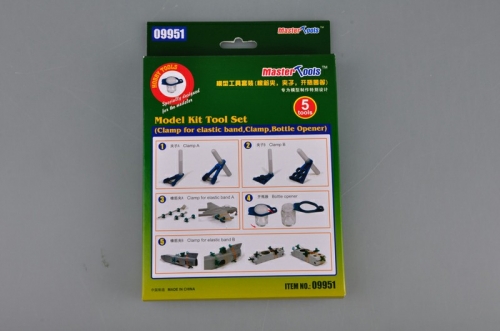 MasterTools Model Kit Tool Set(Clamp for elastic band  09951