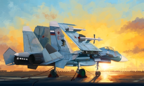 Trumpeter Russian Su-33 Flanker D 1:72 Fighter 01678